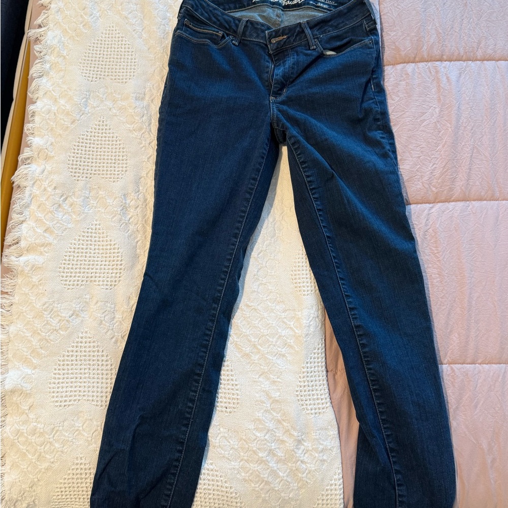Eddie Bauer Dark Blue Straight Leg Jeans